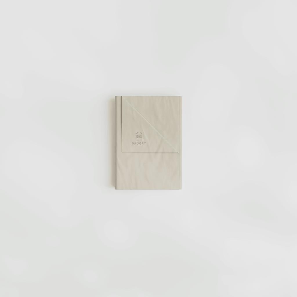 Pudebetræk i Soothing Beige.
